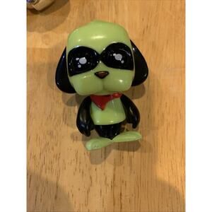 Fgteev GLOW IN THE DARK OREO‎ Green Dog Mini Figure Bonkers Toy 2.5" Collectible